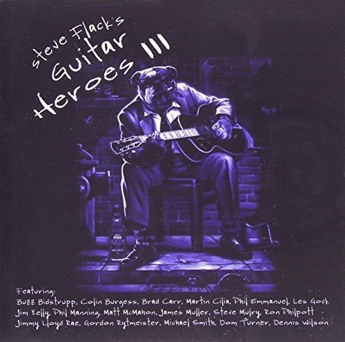 CD cover: man playing acoustic guitar in a dimly lit, brick setting.