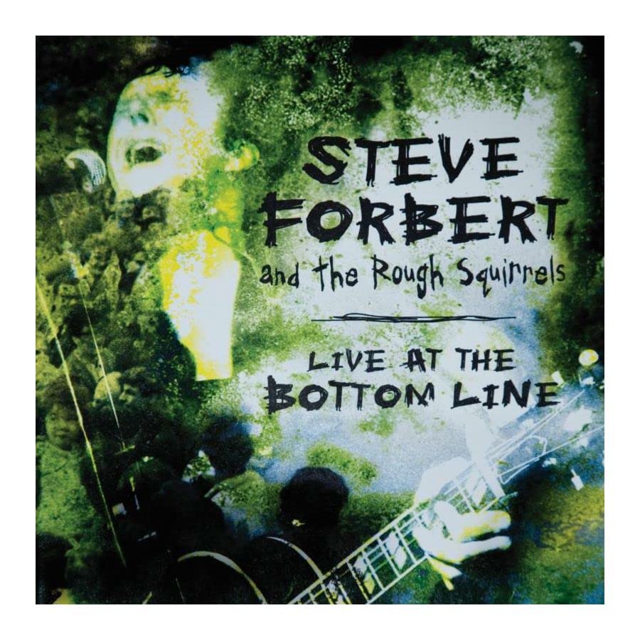Steve Forbert album cover, featuring a blurry portrait and guitar.