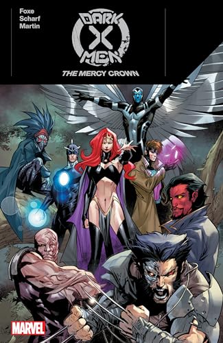Comic book cover featuring a group of X-Men characters in dramatic poses.