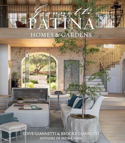 Book cover featuring a rustic, light-filled interior with garden view.