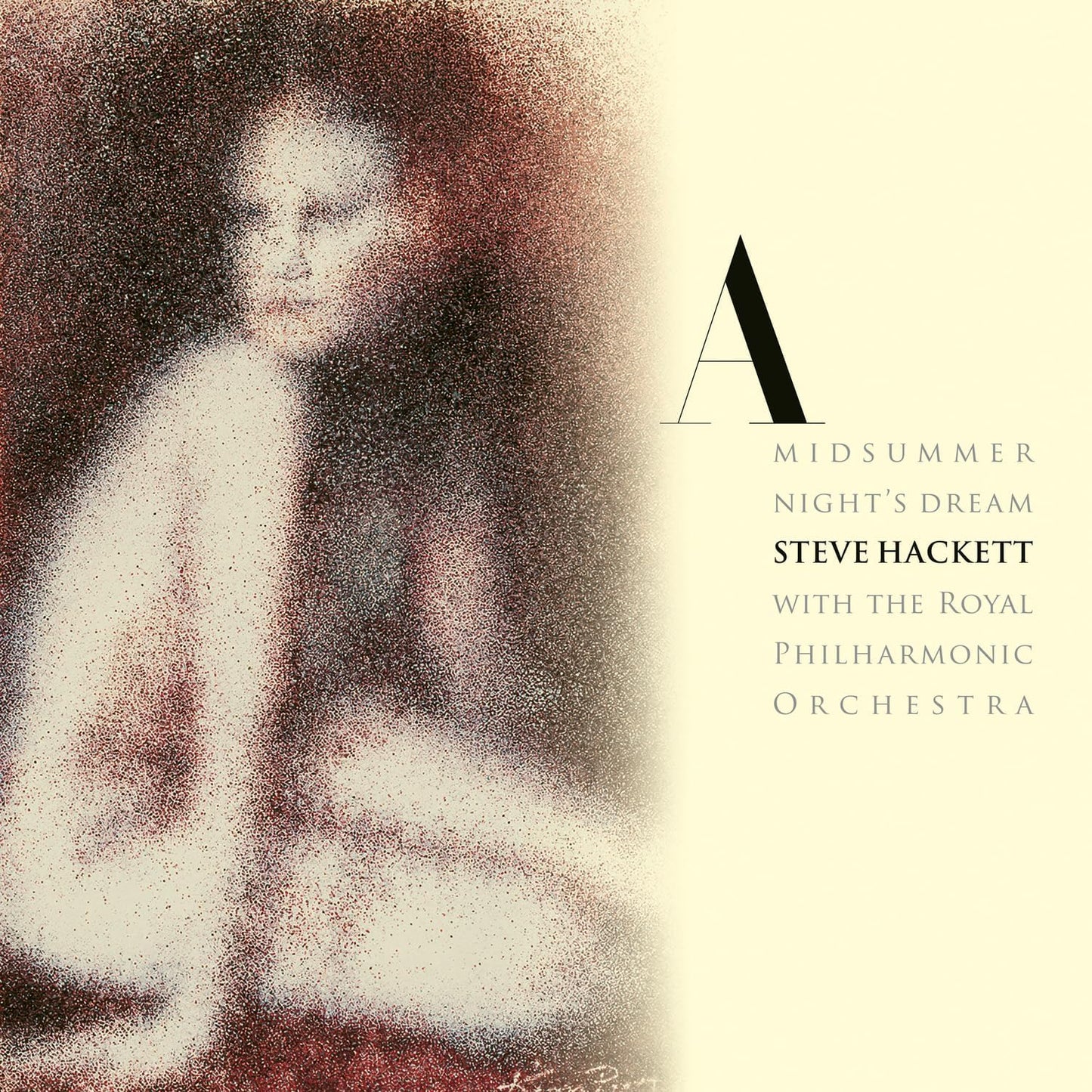 CD cover for Steve Hackett’s “A Midsummer Night’s Dream” with orchestra.