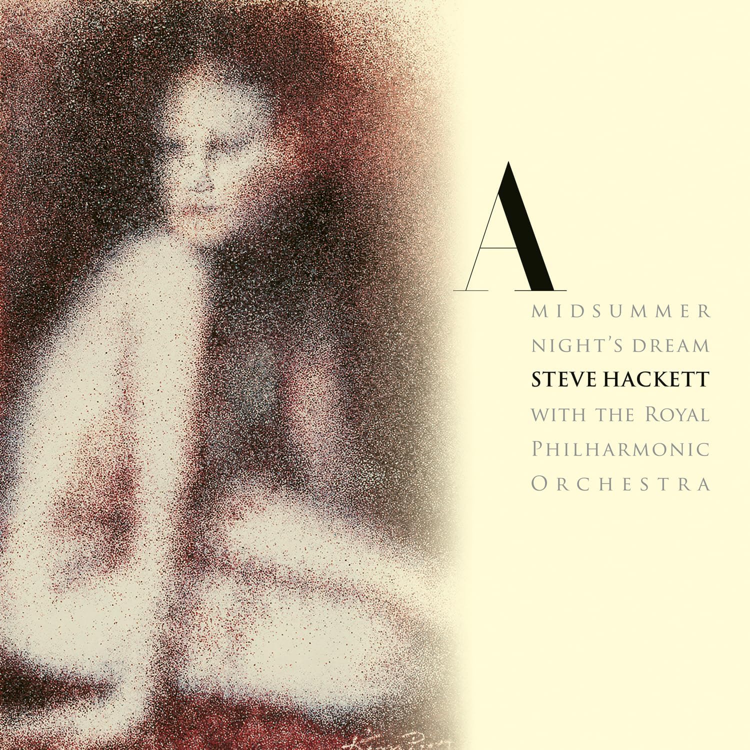 CD cover for Steve Hackett’s “A Midsummer Night’s Dream” with orchestra.