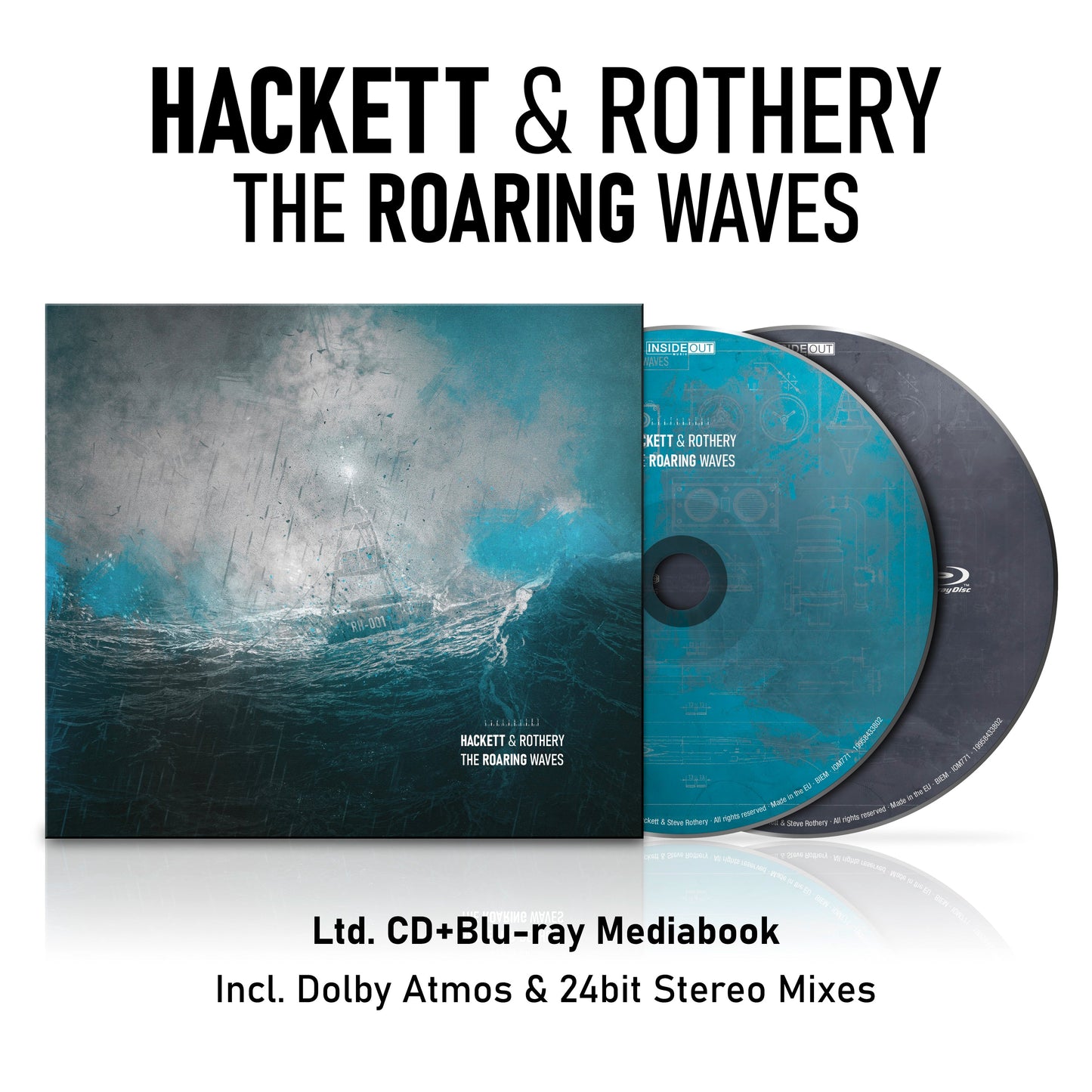 Steve Hackett/Steve Rothery - The Roaring Waves (CD/BD) [CD]