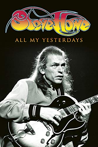 Book cover featuring Steve Howe playing an electric guitar against a dark background.