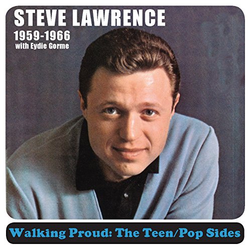 Steve Lawrence album cover, portrait of singer with text details.