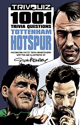 Book cover with illustrated portraits of Tottenham Hotspur footballers.