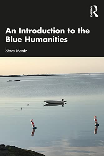 Book cover with title and seascape image of calm blue water.