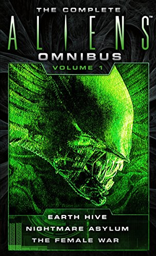 Aliens Omnibus Volume One cover featuring a green Xenomorph head.