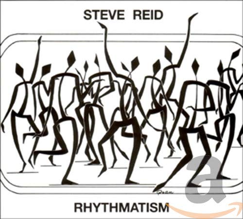 CD cover for Steve Reid’s “Rhythmatism” featuring abstract dancing figures.