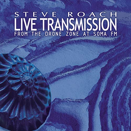 CD cover for Steve Roach’s “Live Transmission: From The Drone Zone.”