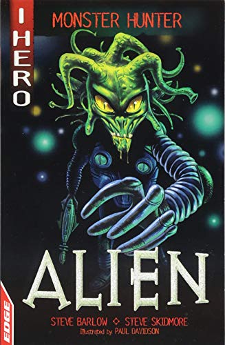 Book cover featuring a green, tentacled alien reaching forward.