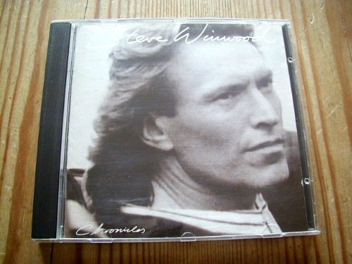 CD case with black tray and black and white portrait of Steve Winwood.