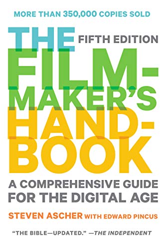 Book cover for The Filmmaker's Handbook Fifth Edition with colorful bold text on white.