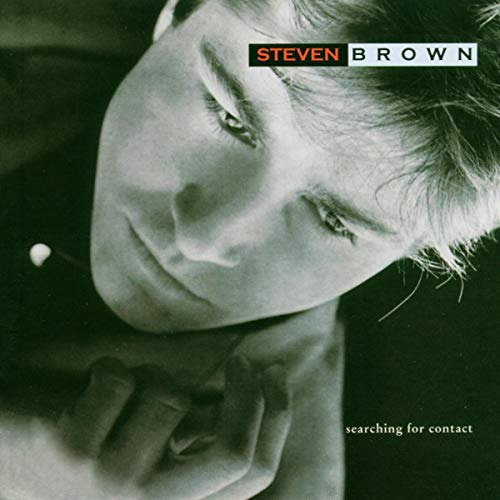 CD cover featuring a close-up, monochrome portrait of a man.