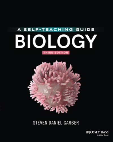Black book cover with “Biology” title and a pink coral image.