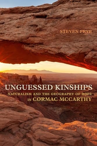 Book cover: desert landscape with title “Unguessed Kinships” in white text.