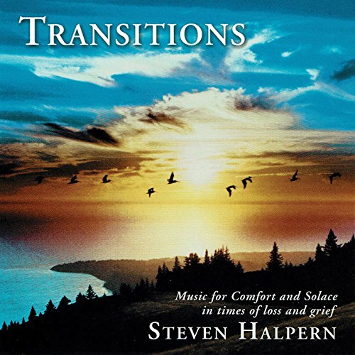 CD cover with sunset, silhouetted birds, and forest landscape.