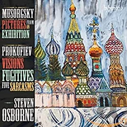 CD cover featuring colorful Russian architecture and composer names.