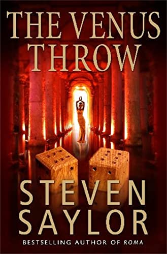Book cover: "The Venus Throw" by Steven Saylor, with a statue in an archway.