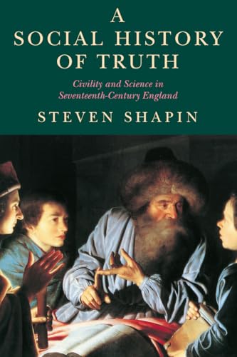 Book cover: “A Social History of Truth” with painting of bearded man.