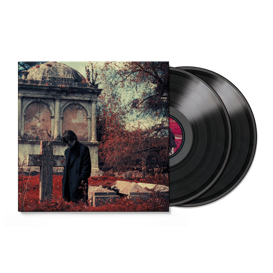 Vinyl record of Steven Wilson’s “Requiem for a Village” album cover.
