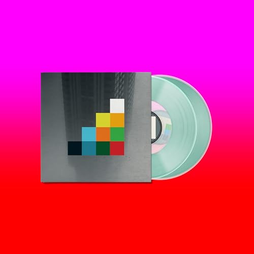 Steven Wilson's "The Harmony Codex" vinyl record with colorful geometric cover art.