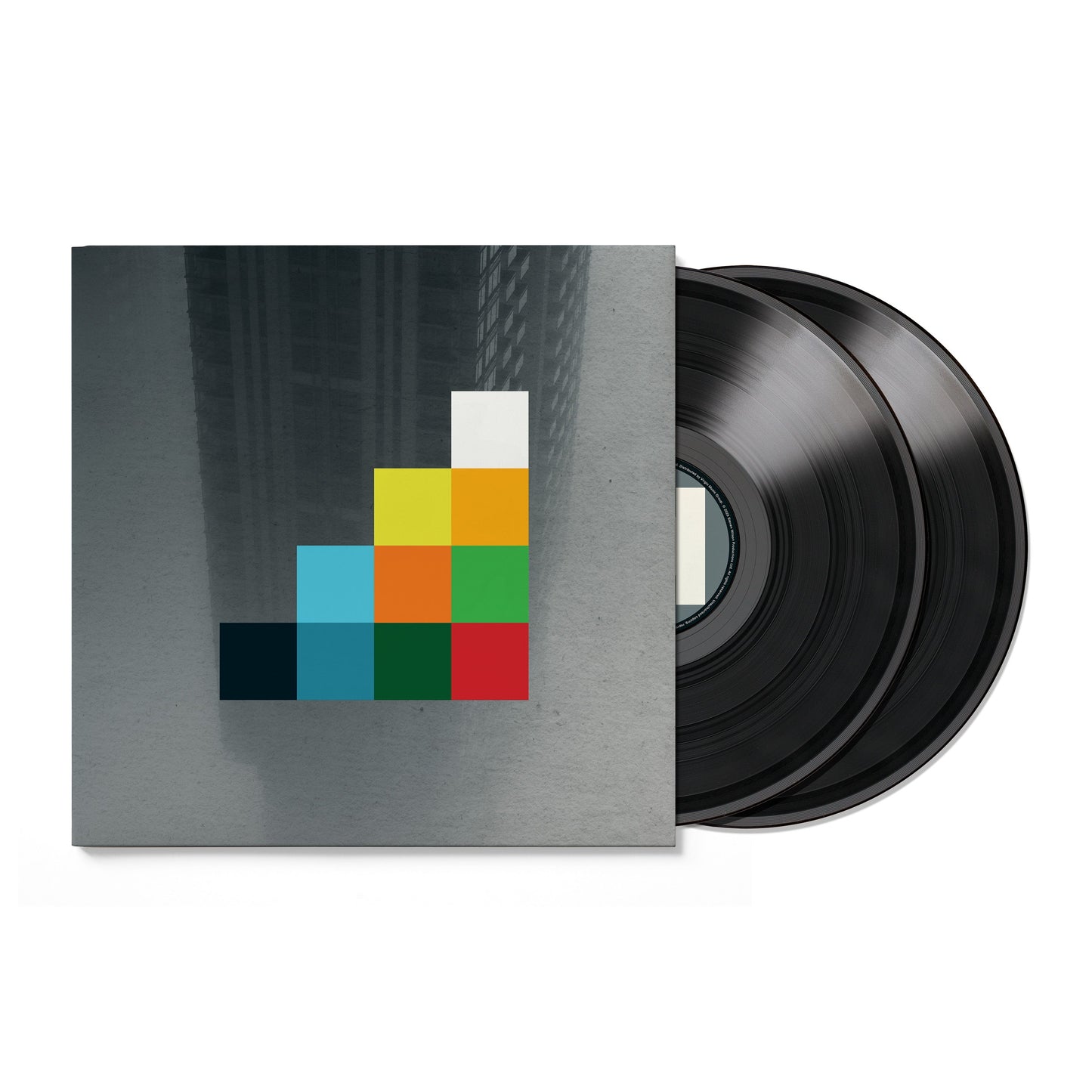 Steven Wilson’s “The Harmony Codex” double vinyl record with colorful cover art.