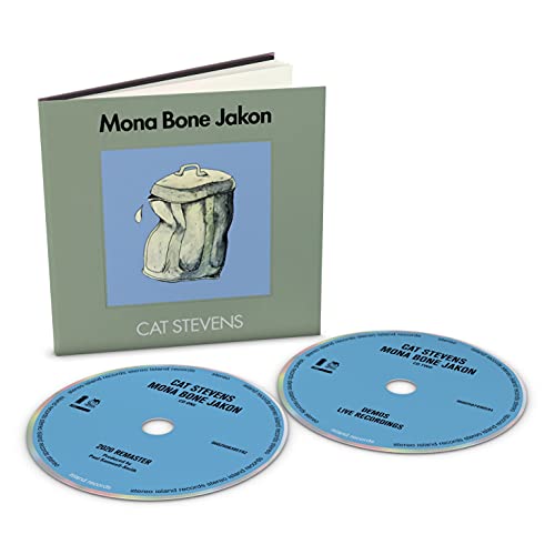 Cat Stevens “Mona Bone Jakon” 50th Anniversary Edition CD with trashcan artwork.