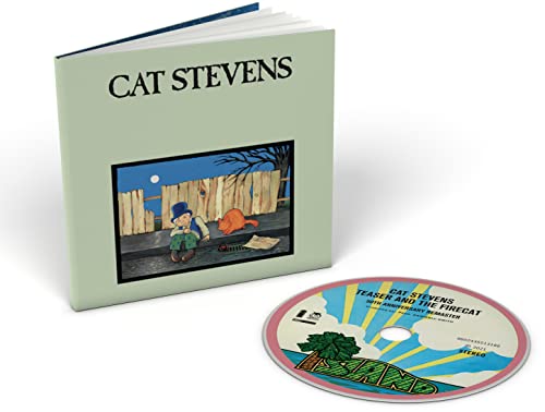 Cat Stevens “Teaser and the Firecat” 50th Anniversary CD and case.