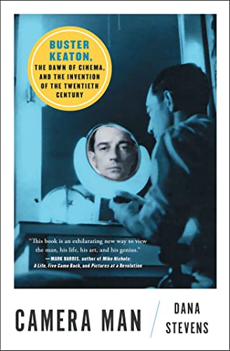 Book cover featuring Buster Keaton looking in a mirror, with title and author.