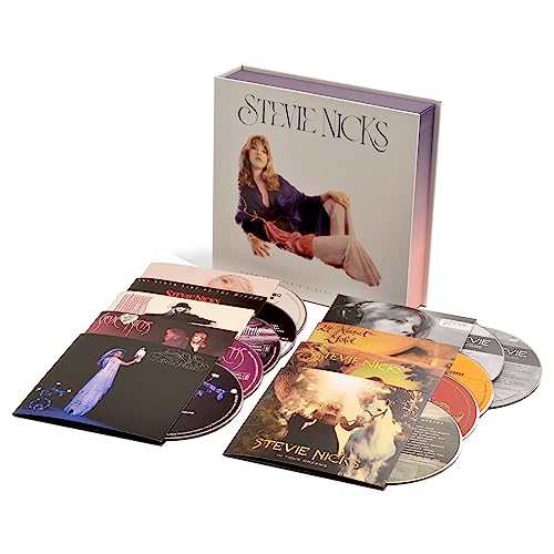 Stevie Nicks CD box set with multiple album covers displayed.