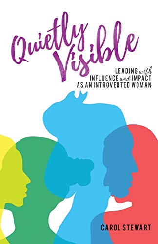 Book cover with purple title and layered, colorful silhouettes of faces.
