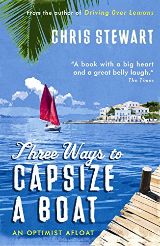 Book cover with a sailboat, blue water, and white buildings in the distance.