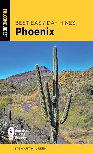 Book cover: "Best Easy Day Hikes Phoenix" with desert landscape.