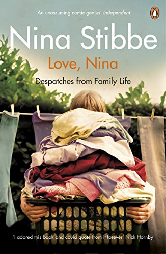 Book cover: woman holding laundry basket with clothes on a clothesline behind her.