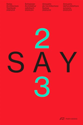Red cover with bold black and teal typography spelling “SAY 2023”.