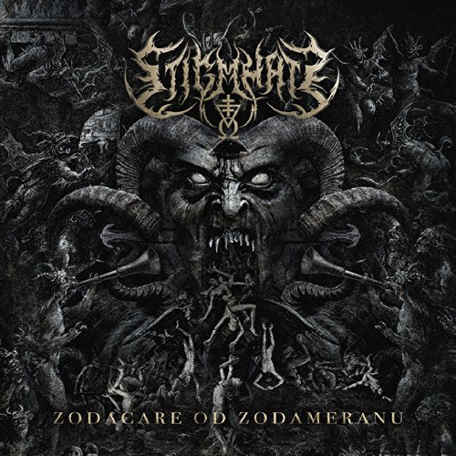 CD cover with demonic face and ornate, dark fantasy artwork.
