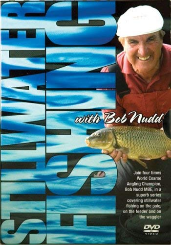 DVD cover featuring Bob Nudd holding a large fish, blue text.
