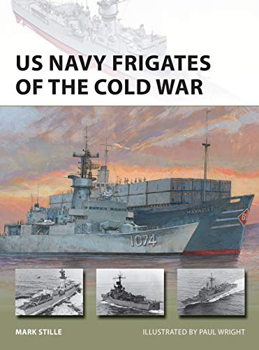 Book cover depicting a US Navy frigate and smaller ship images.
