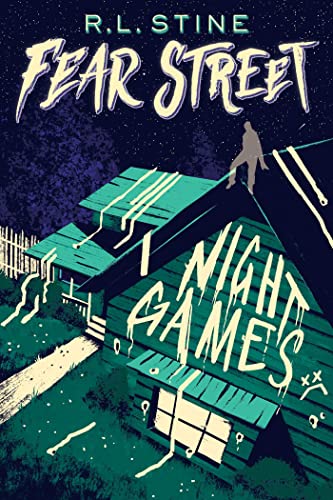 Fear Street book cover: a shadowy figure above a green, dilapidated house.