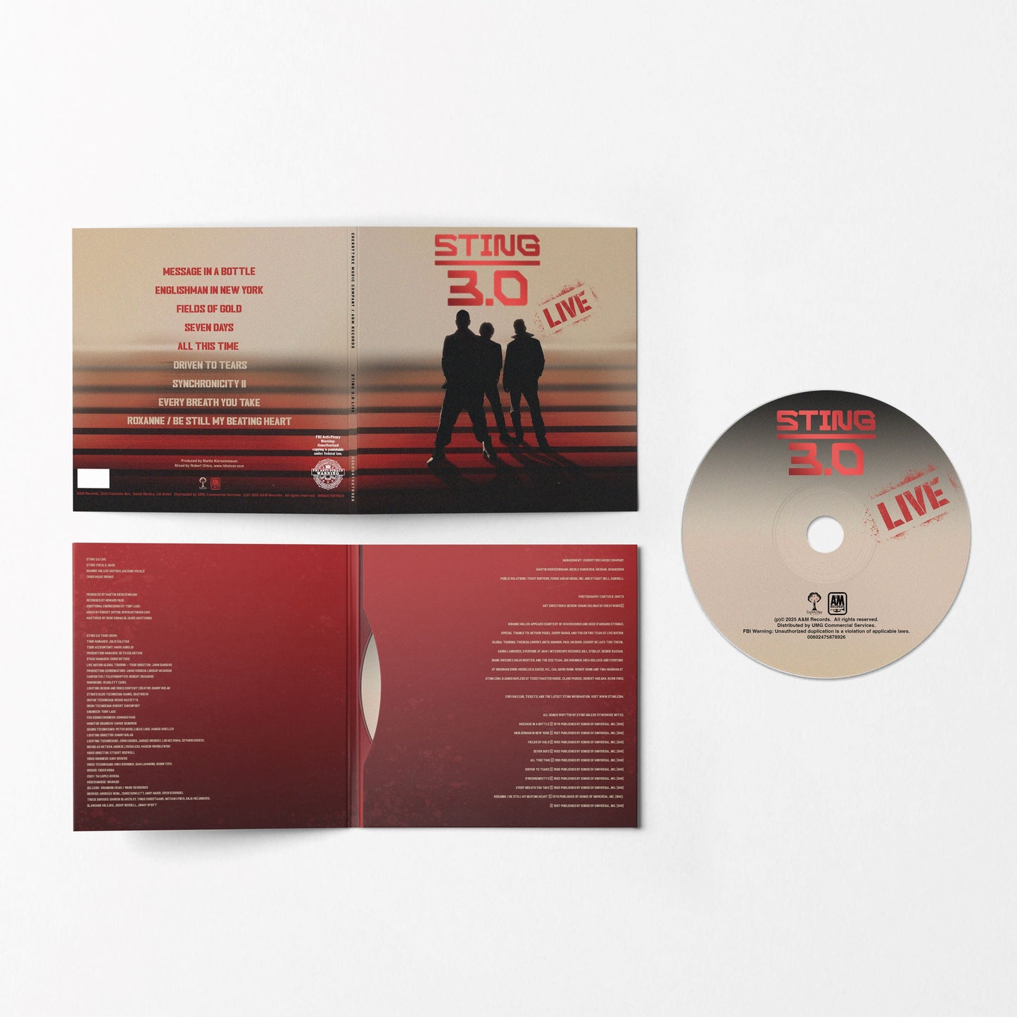 Sting - 3.0 Live [CD]