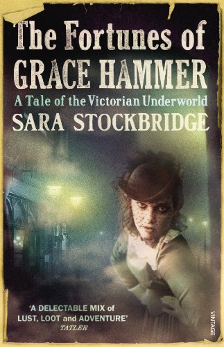 Book cover: Victorian woman with veiled face in a foggy street.