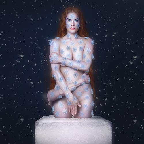 Julia Stone album cover: woman with snowflake designs on skin.