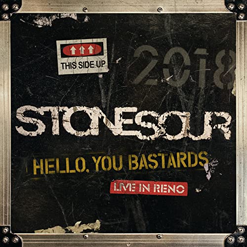 Live album CD with band logo and dark or bold design elements on cover.