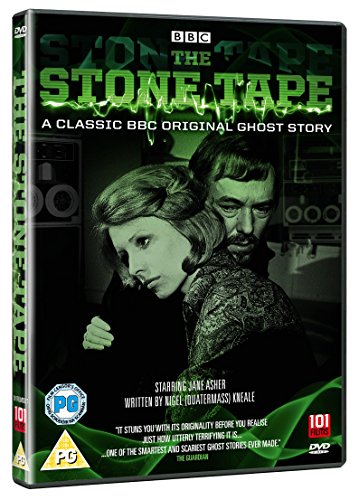 DVD cover for The Stone Tape featuring a man and woman in green tint.