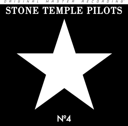 Stone Temple Pilots No. 4 album cover featuring a large white star on black.
