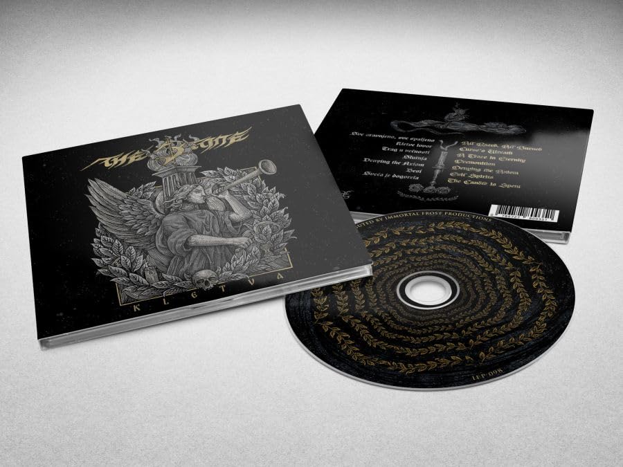 CD case and disc for “Stone, The - Kletva” with dark, ornate artwork.