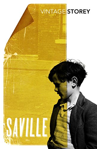 Book cover: portrait of a boy with torn yellow poster overlay.