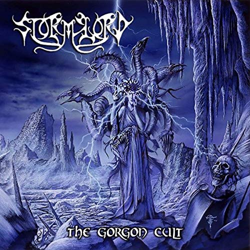 CD cover for Stormlord’s “The Gorgon Cult” featuring a monstrous figure.