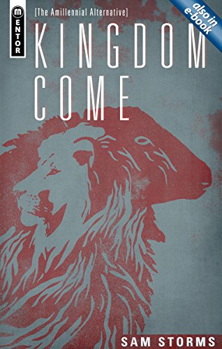 Book cover: “Kingdom Come” with a lion’s head in red and blue tones.